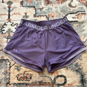 Under Armour Play Up 3.0 Women's Purple Shorts